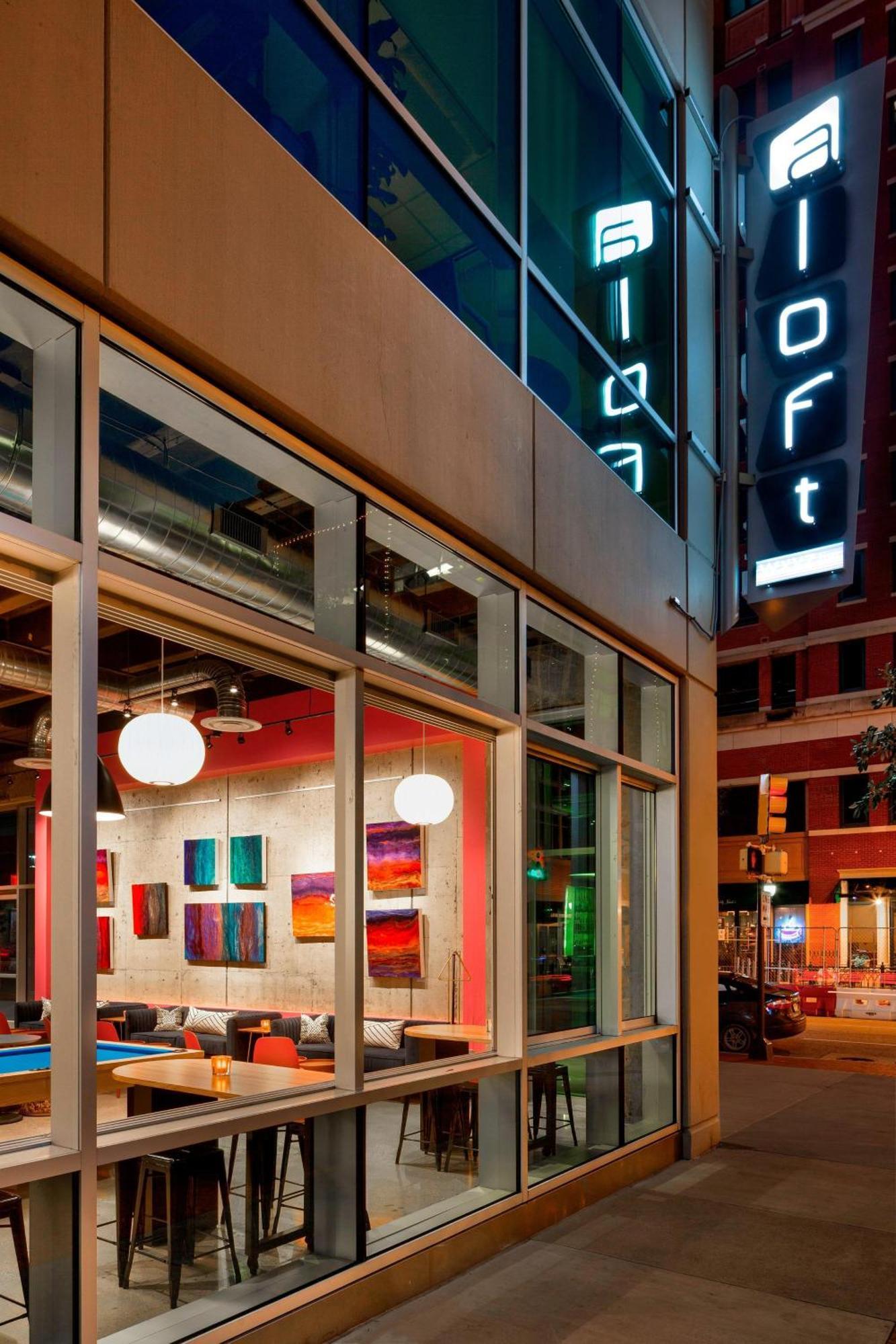 Aloft Fort Worth Downtown Екстер'єр фото